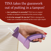 TINA | Tampon Insertion Aid