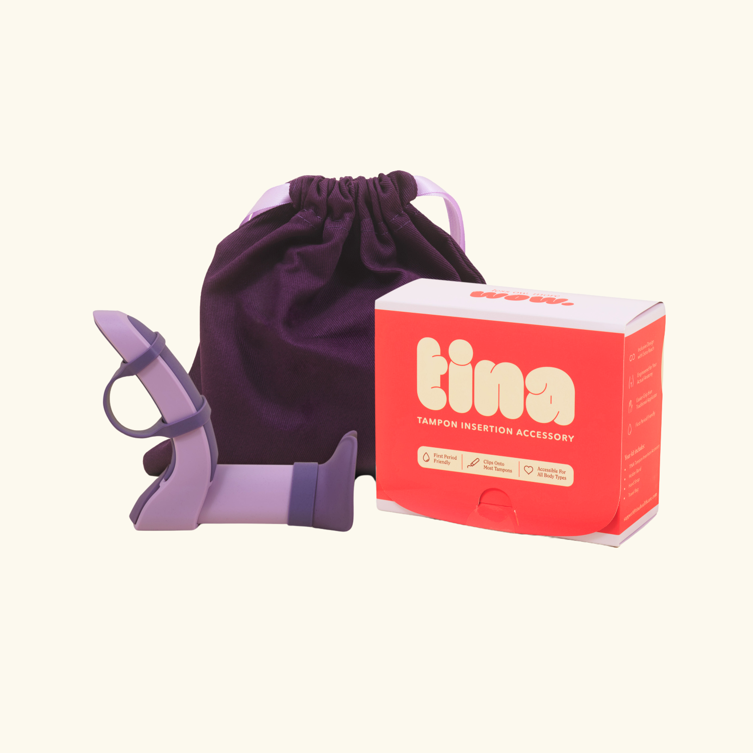 TINA | Tampon Insertion Aid