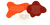 Tina user quotes in wavy shapes stacked on top of each other.
